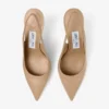 Love Sling Back 85 Chai kalfsleren slingbacks