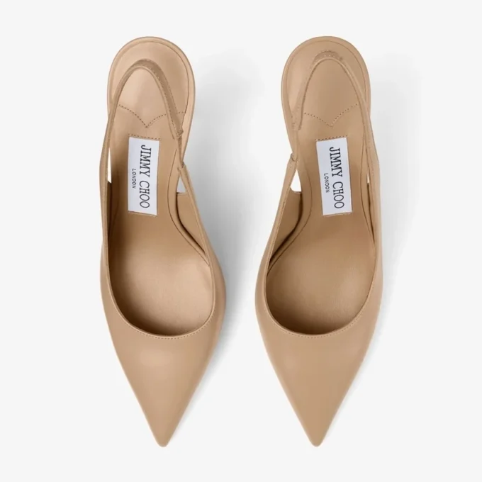 Love Sling Back 85 Chai kalfsleren slingbacks