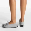 Manon F Dove suède denim loafers