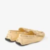 Manon F Loafers van leer met Elaphe-print