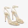 Metz 100 gouden sandalen van vloeibaar metaal Metz 100 gouden sandalen van vloeibaar metaal
