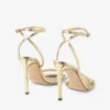 Metz 100 gouden sandalen van vloeibaar metaal Metz 100 gouden sandalen van vloeibaar metaal