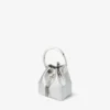 Micro Bon Bon zilver metallic nappa mini-tas