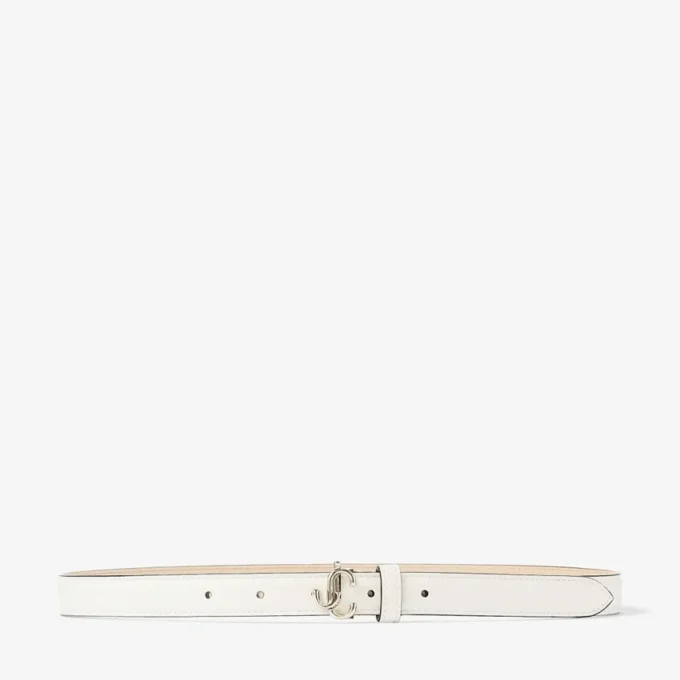Mini Helina Latte gladleren mini-riem