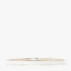 Mini Helina Latte gladleren mini-riem