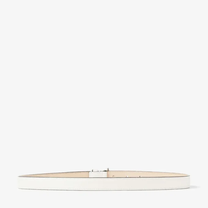 Mini Helina Latte gladleren mini-riem