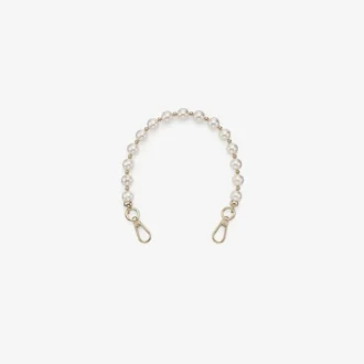 Multipearl-riemhanger Latte Jc-parelhanger met kralen Multipearl-riemhanger Latte Jc-parelhanger met kralen