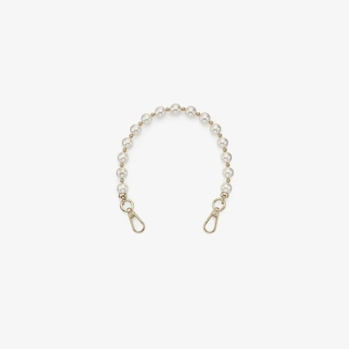 Multipearl-riemhanger Latte Jc-parelhanger met kralen