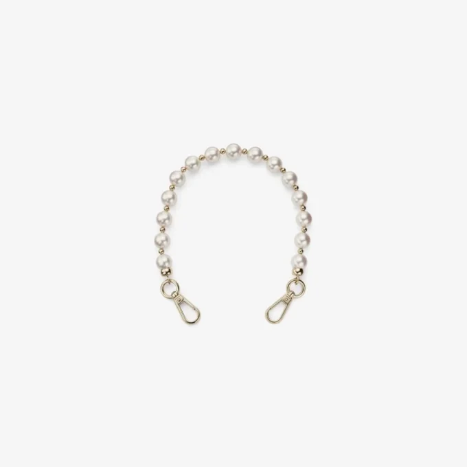 Multipearl-riemhanger Latte Jc-parelhanger met kralen