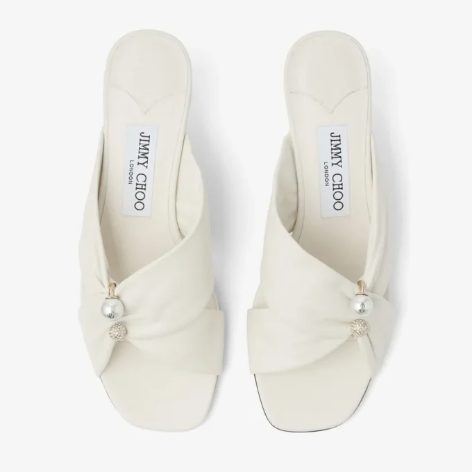 Rafi 45 Latte sandalen van zacht handschoenleer Rafi 45 Latte sandalen van zacht handschoenleer