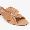 Rafi 45 Toffee suède sandalen Rafi 45 Toffee suède sandalen