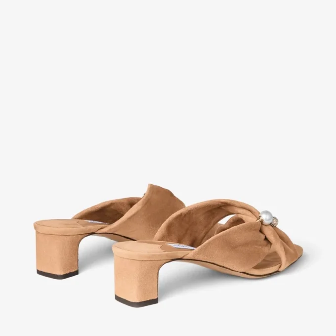 Rafi 45 Toffee suède sandalen Rafi 45 Toffee suède sandalen