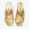 Rafi 85 sandalen van goudkleurig metallic nappaleer Rafi 85 sandalen van goudkleurig metallic nappaleer