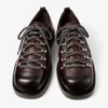 Reeves veterschoenen van chocoladebruin scotch grain leer Reeves veterschoenen van chocoladebruin scotch grain leer