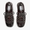 Reeves veterschoenen van chocoladebruin scotch grain leer Reeves veterschoenen van chocoladebruin scotch grain leer