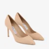 Romy 85 Chai suède pumps in dezelfde kleur Romy 85 Chai suède pumps in dezelfde kleur