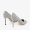 Romy 85 Dove suède pumps in dezelfde kleur Romy 85 Dove suède pumps in dezelfde kleur