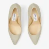 Romy 85 platina Ice Dusty Glitter pumps met spitse neus Romy 85 platina Ice Dusty Glitter pumps met spitse neus