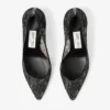 Romy 85 Zwarte Jimmy Choo-pumps met kant Romy 85 Zwarte Jimmy Choo-pumps met kant
