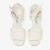 Rori 85 Latte sandalen van glanzend kalfsleer en glanzend kurk Rori 85 Latte sandalen van glanzend kalfsleer en glanzend kurk