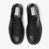 Rowan Brogue Derby zwarte vintage leren loafer Rowan Brogue Derby zwarte vintage leren loafer