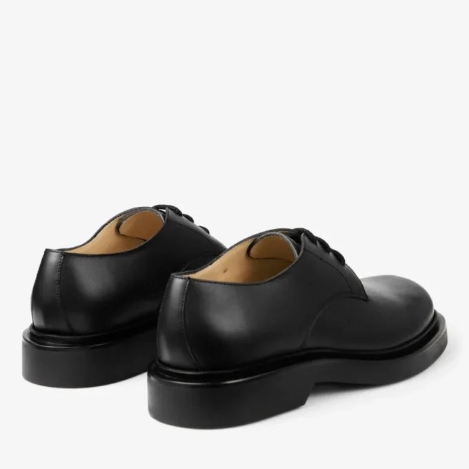 Rowan Derby zwarte loafers van box-kalfsleer Rowan Derby zwarte loafers van box-kalfsleer