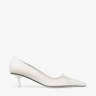 Scarlett 50 Latte Nappa-leren pumps