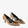 Scarlett 50 Natuurlijke Pony Pumps met luipaardprint Scarlett 50 Natuurlijke Pony Pumps met luipaardprint