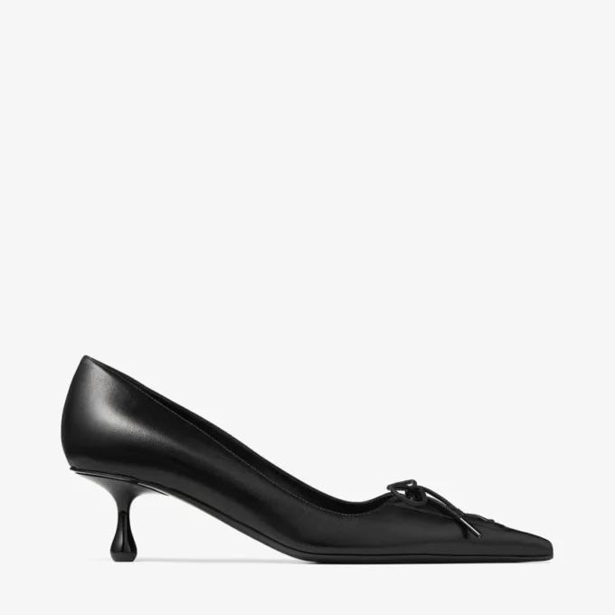 Scarlett 50 zwarte pumps van nappaleer