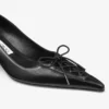 Scarlett 50 zwarte pumps van nappaleer