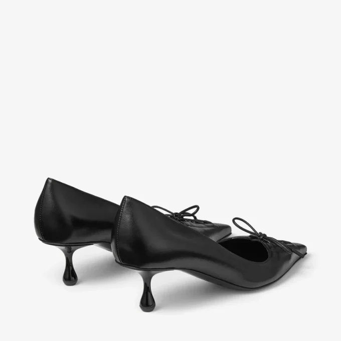 Scarlett 50 zwarte pumps van nappaleer
