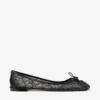 Scarlett Ballerina Zwart Jimmy Choo Ballerina’s met veters Scarlett Ballerina Zwart Jimmy Choo Ballerina’s met veters