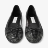 Scarlett Ballerina Zwart Jimmy Choo Ballerina’s met veters Scarlett Ballerina Zwart Jimmy Choo Ballerina’s met veters
