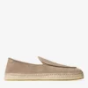 Shenton Espadrilles in steenkleurig fluweel suède Shenton Espadrilles in steenkleurig fluweel suède