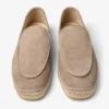 Shenton Espadrilles in steenkleurig fluweel suède Shenton Espadrilles in steenkleurig fluweel suède