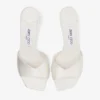 Skye 70 ivoorkleurige satijnen sandalen