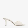 Skye 70 Latte leren sandalen