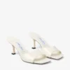 Skye 70 Latte leren sandalen