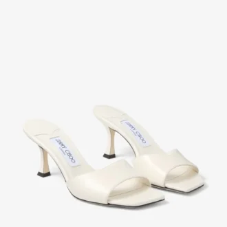 Skye 70 Latte leren sandalen