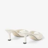Skye 70 Latte leren sandalen