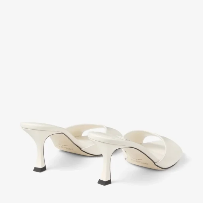 Skye 70 Latte leren sandalen