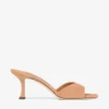 Skye 70 Toffee suède sandalen