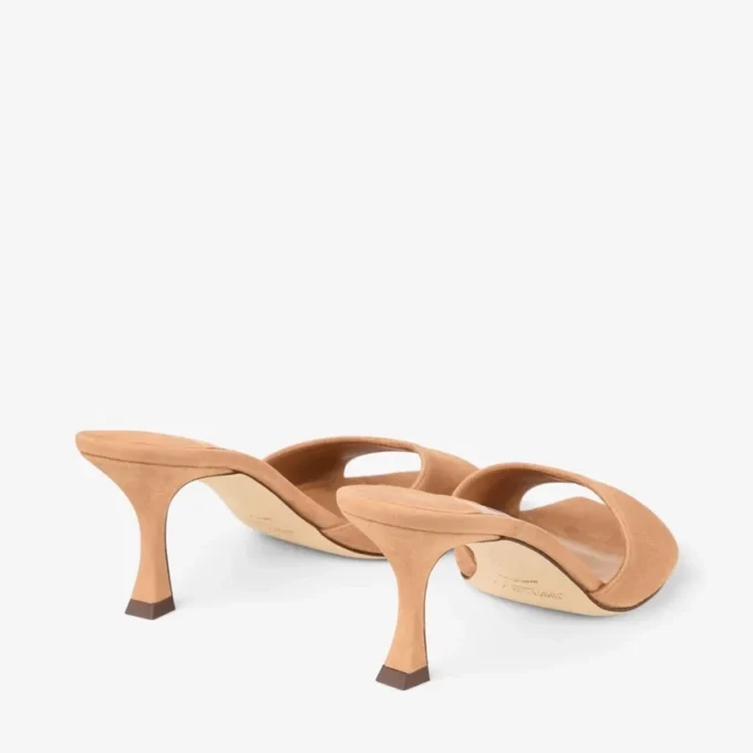 Skye 70 Toffee suède sandalen
