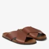 Sol Slide Cigar Vachetta-leren slippers Sol Slide Cigar Vachetta-leren slippers