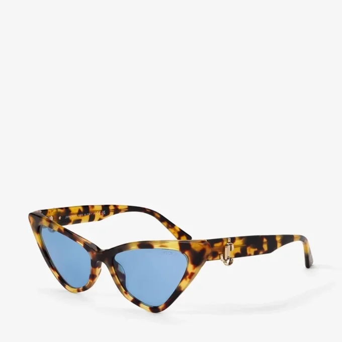 Sol Yellow Havana Cat Eye zonnebril Sol Yellow Havana Cat Eye zonnebril