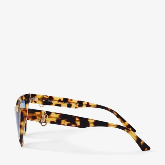 Sol Yellow Havana Cat Eye zonnebril Sol Yellow Havana Cat Eye zonnebril