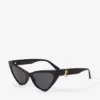 Sol Zwarte Cat Eye-zonnebril Sol Zwarte Cat Eye-zonnebril