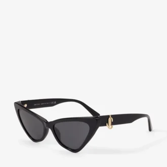 Sol Zwarte Cat Eye-zonnebril