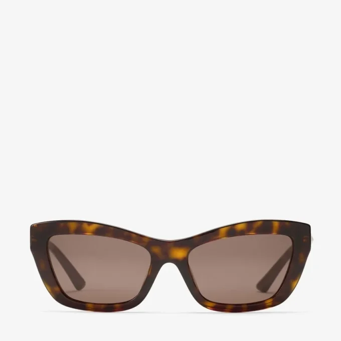 Solene bruine Havana cat-eye zonnebril Solene bruine Havana cat-eye zonnebril