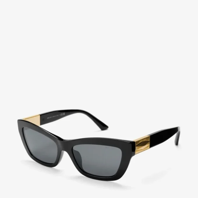 Solene zwarte Havana cat-eye zonnebril Solene zwarte Havana cat-eye zonnebril